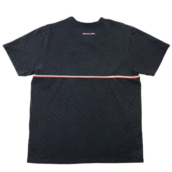 Cookies Berner Presidio Shirt All Over Pattern Striped Piping Men's 2XL - Picture 5 of 12